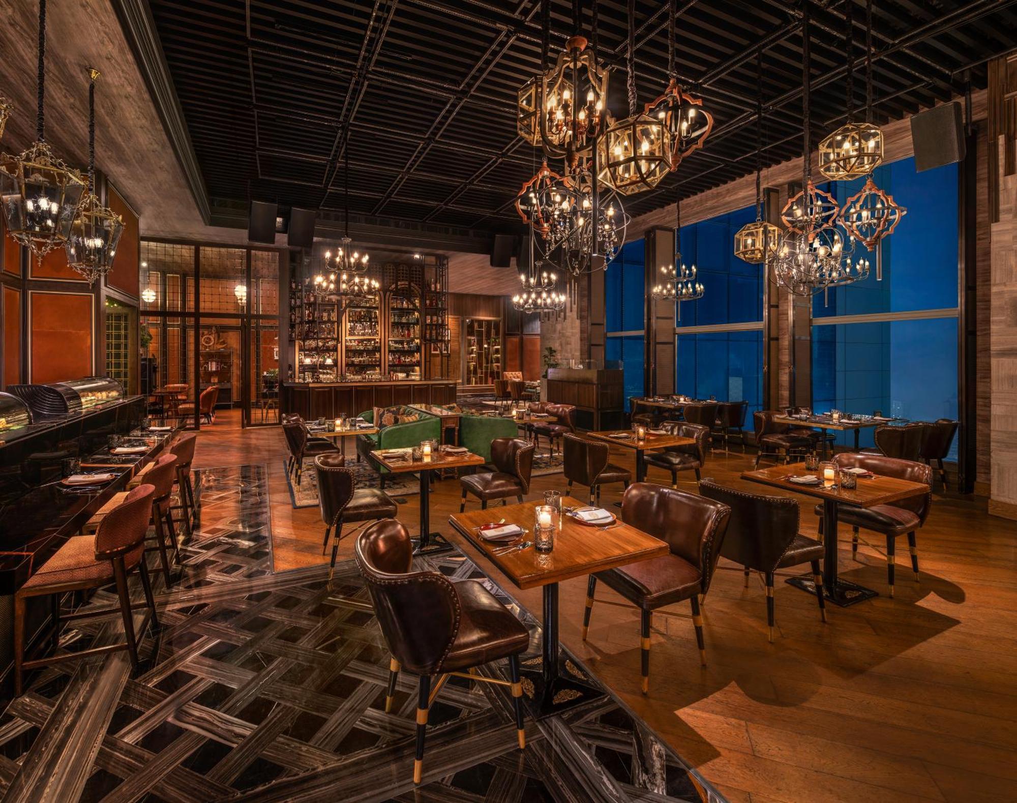 The St. Regis Mumbai Hotel Exterior foto The interior of the restaurant